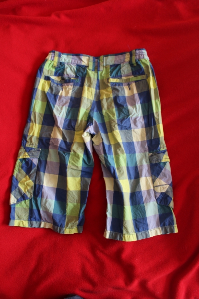 Bermuda karriert, Gr 158, kurze Hose, Short