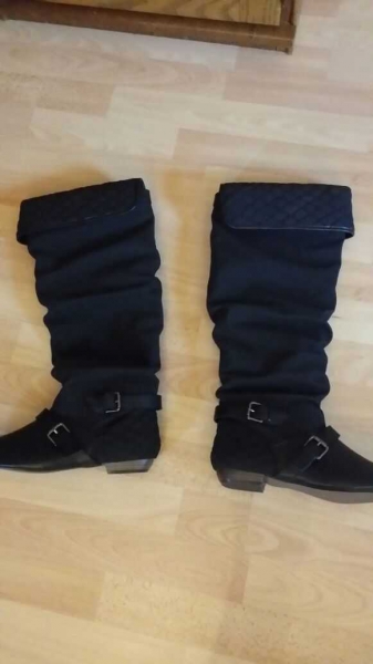 Schwarze Stiefel