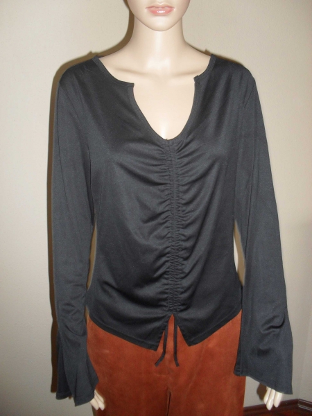 neue waschwildleder Hose braun cognacfarben Größe 48