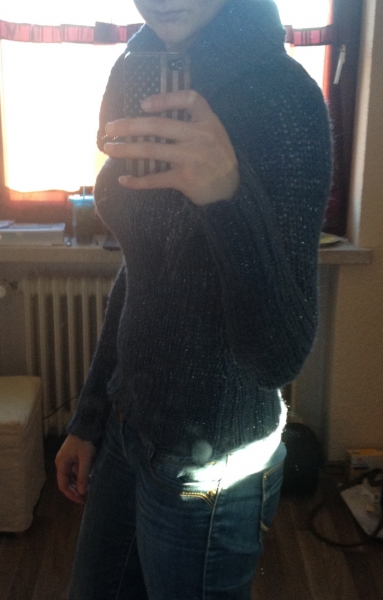 glitzer Pullover