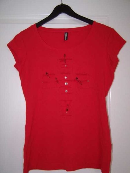 DIY T-Shirt,Gr. M, luftig, Punk