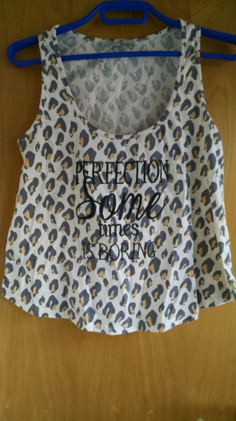 Tanktop neu und ungetragen LeoMuster Gr. L