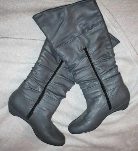 Stiefel mit schöner Schnalle, Gr: 40