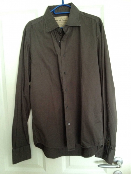 Scotch & Soda Hemd Braun Gr L