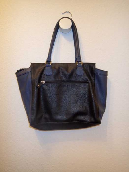 Tasche von Tchibo / TCM, neuwertig, schwarz / blau