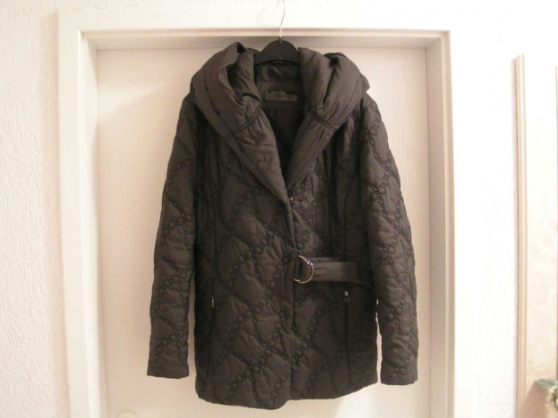 edle Concept K Steppjacke Jacke Gr.42 schwarzgrau Neu NP 139,95