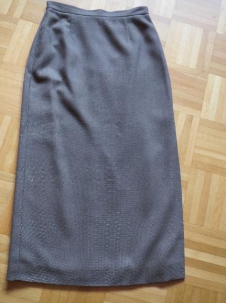 Rock(Maxi-Lang),beige-braun,Neuwertig