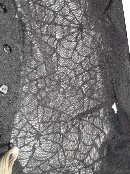 Spinnennetz Jäckchen, Gothic, Halloween