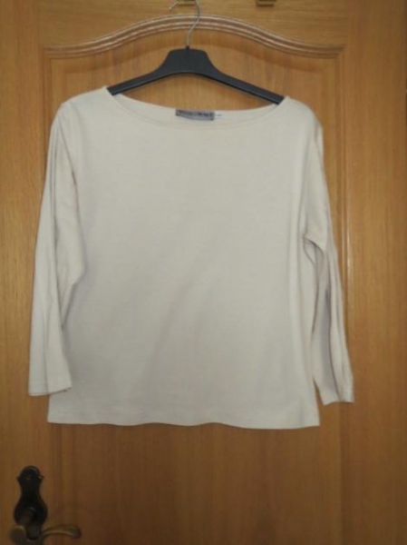 Shirt, Gr.44/L, 3/4 Arm, beige