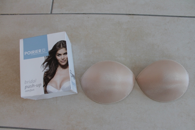 Bridal Push-up-Cups von Poirier, Größe A/B, hautfarben