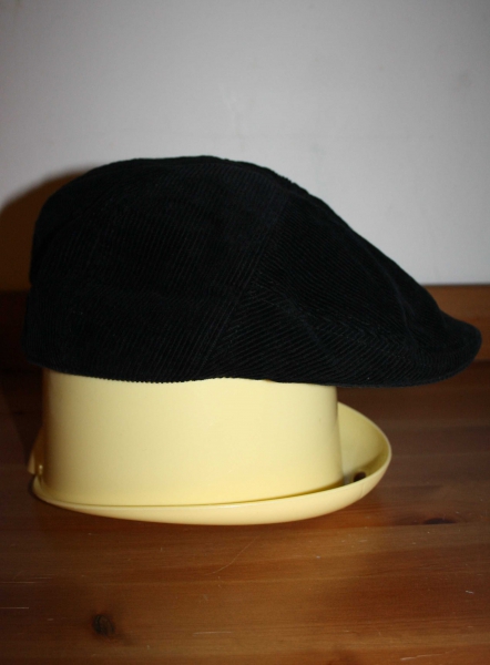 Cord Schiebermütze Herren - H&M Schwarz