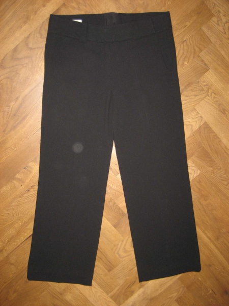 Rene Lezard Hose, Anzughose, Gr. 38, schwarz