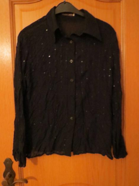 Bluse/ schwarz/ schick