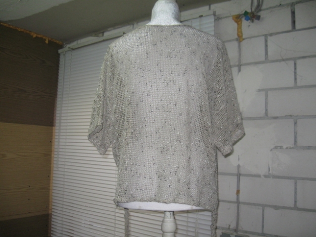  *** Netzzipfelshirt ~ Hängerchen ~ Lochstrick ~ Lagenlook ***