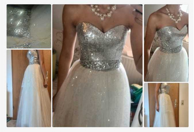 Elegantes tüll kleid