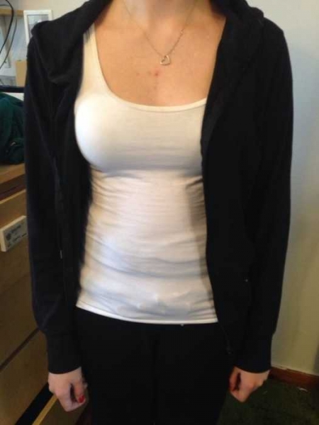 schwarze Basic Sweatjacke