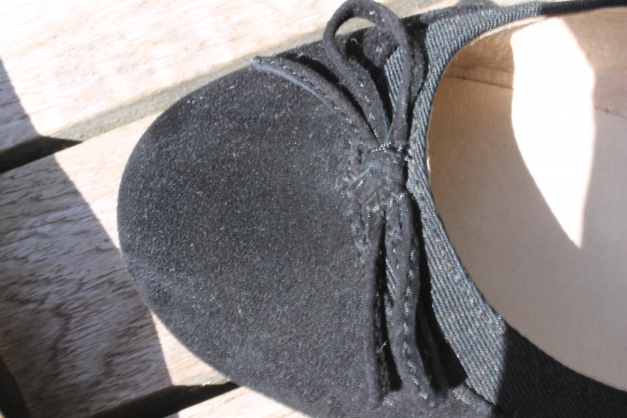 neue schwarve Ballerinas von Buffallo
