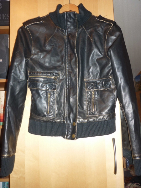 Lederjacke
