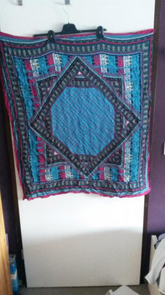 Tuch mit schönem Muster