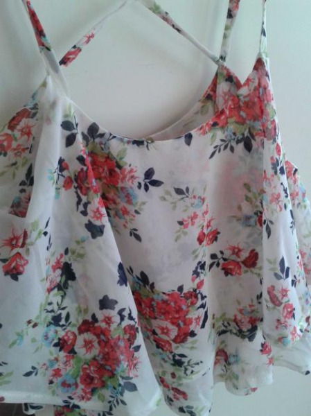 Süße Blümchen Bluse/Top Lookbookstore