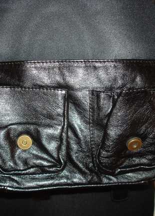 Tasche, schwarz, gesteppt, C&A, Retro
