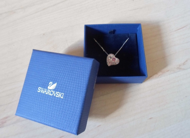 Swarovski Kette mit Herzanhänger/ Alana Heart Anhänger