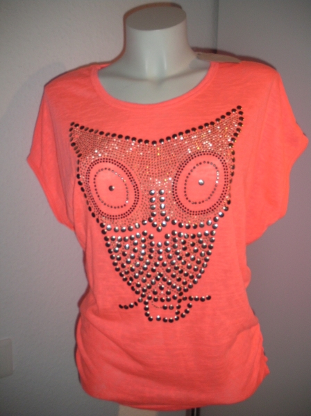 Tunika Shirt neon orange Gr. 38 Neu