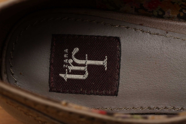 Zara Schnürschuhe grau