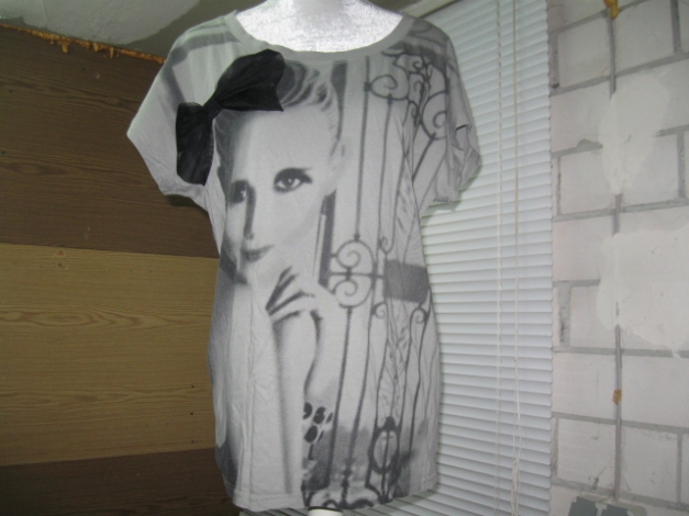 *** Shirt ~ Gesicht ~ Tüllschleife ***