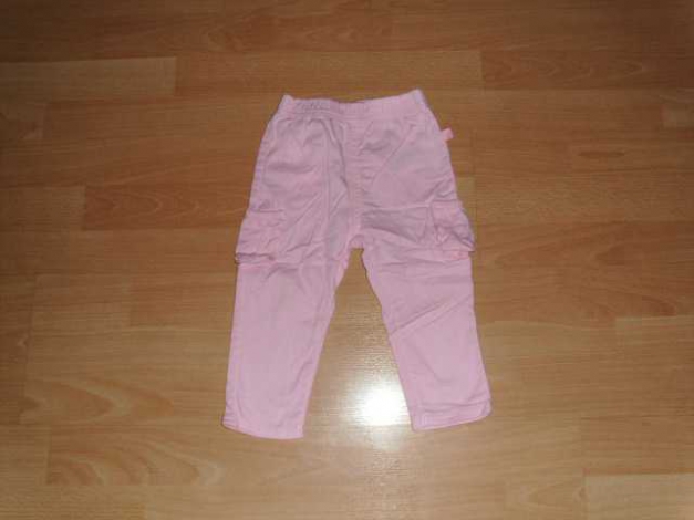 Hose, rosa mit kleinen Beintaschen, Gr. 80