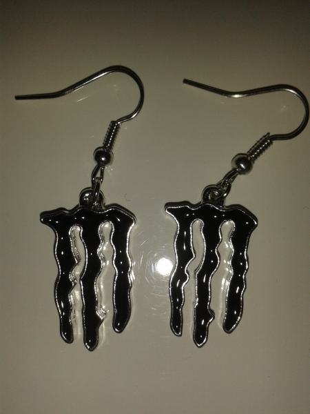 Monster Ohrringe, Energydrink