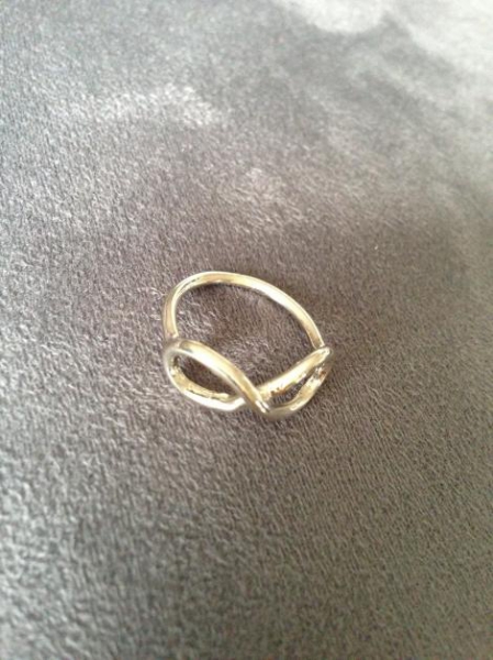 Ring mit Unendlich Zeichen Silber (small)