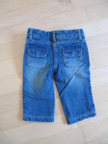Leicht gefütterte Jeans Gr.74 used look