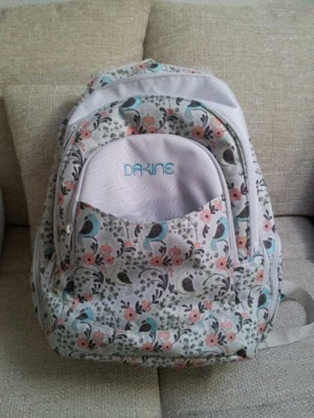 Dakine Rucksack Blumenprint Vogelprint Blumen- und Vogelmuster Türkis Prom NEU