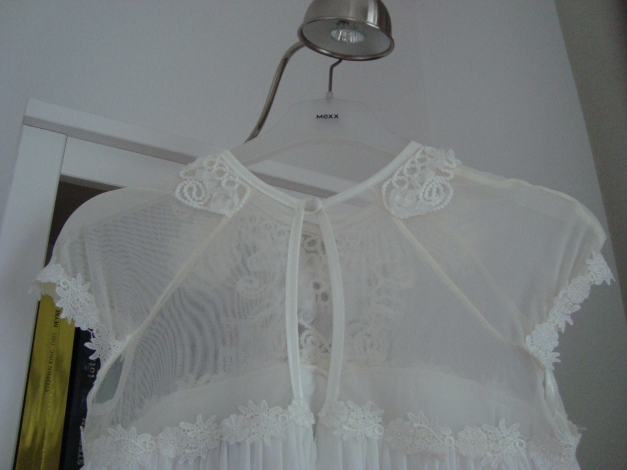 Lydia Bright – Schwingendes Kleid mit Cornelli-Netzeinsatz