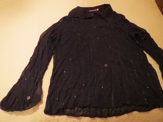 Bluse/ schwarz/ schick