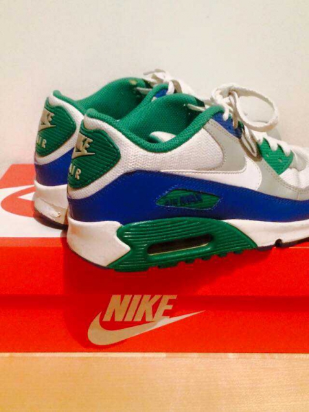 NIKE // Blau  Grüne Nike Air Max 90