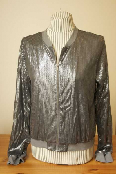 Coole Pailetten Jacke