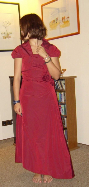 abendkleid mit bolero, 34, 36