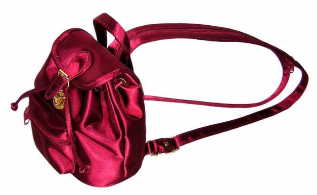 Satin mini Rucksack vintage  1995