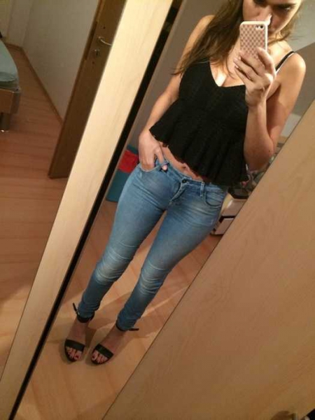 Asos Hose Ridley Helle Waschung