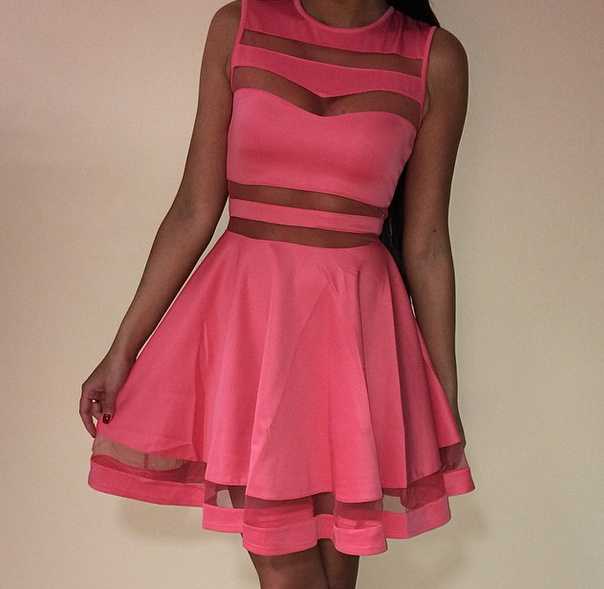Schönes pink Kleid