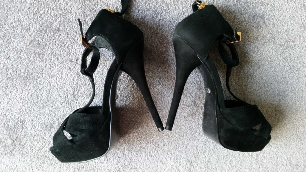  Buffalo Highheels schwarz