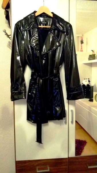 Lack Jacke, Regen Mantel, Taifun