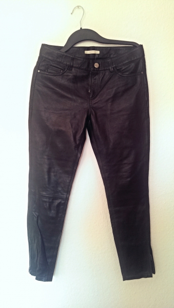 Esprit Lederhose - echtes Leder
