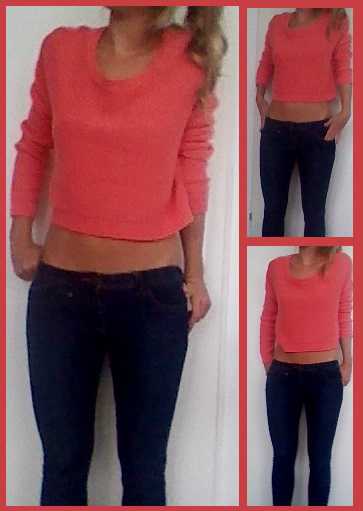 Roter Pullover H&M Gr.36