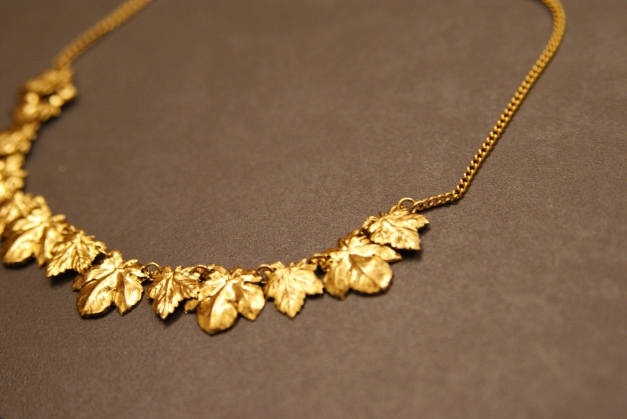 Kette Blätter Unikat