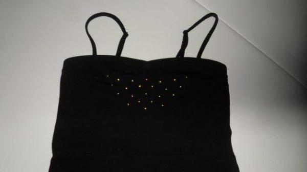 Partykleid - Stretchkleid - M - Neu - Schwarz - Gold