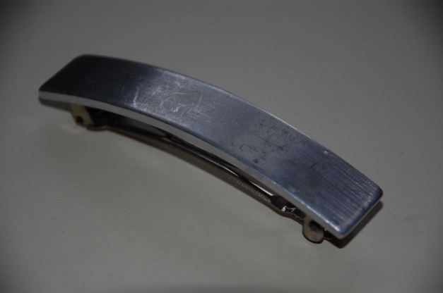 Haarspange – silber/matt