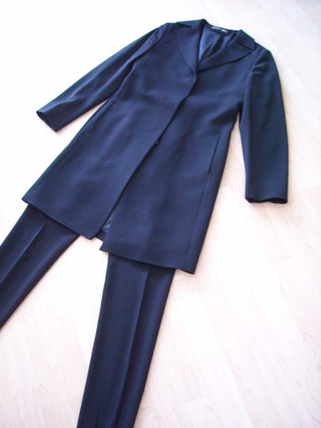 Gehrock Hose Set Blazer Büro festlich 36 Hochzeit Fest elegant hochwertig Blacky Dress